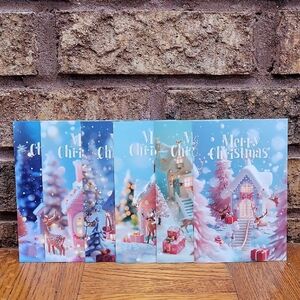 Merry Christmas 4x6 Postcards 32 pieces assorted themes